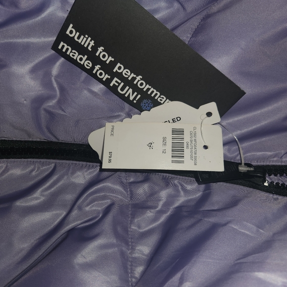 Justice Puffer Jacket Size 12 - Picture 2 of 2